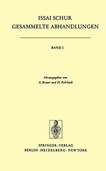 Gesammelte Abhandlungen I