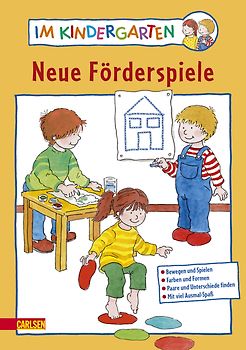 Im Kindergarten: Neue Förderspiele