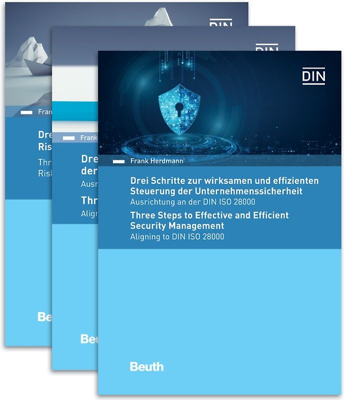 Paket - Drei Schritte zur Steuerung der Unternehmenssicherheit + zur Aufrechterhaltung der Betriebsfähigkeit + zum Risikomanagement