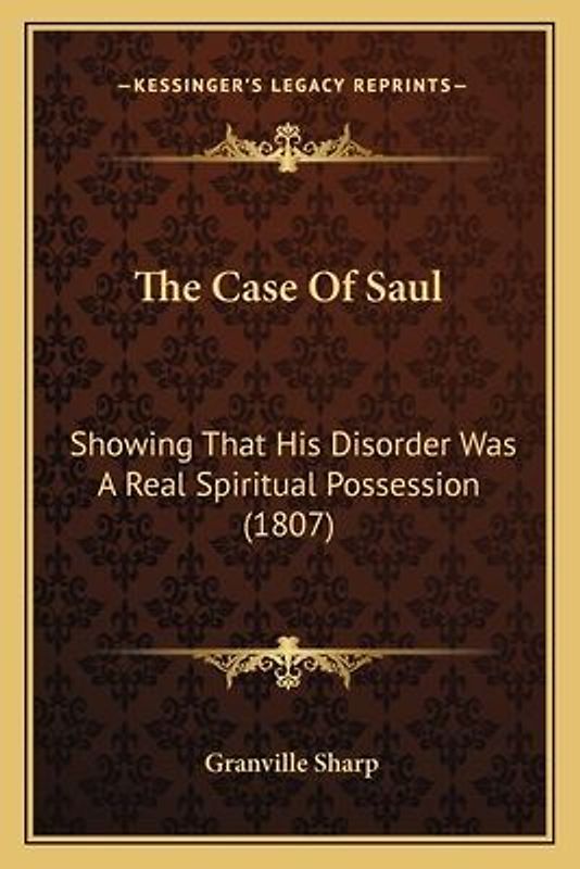 The Case of Saul