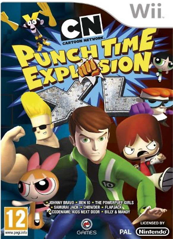PUNCH TIME EXPLOSION CARTOON NETWORK NINTENDO WII Nintendo Wii