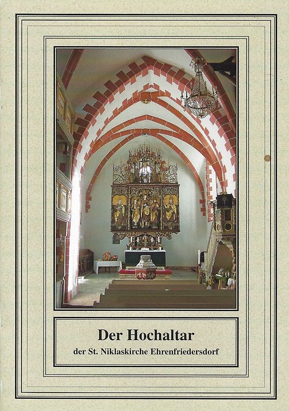 Der Hochaltar von Ehrenfriedersdorf