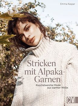 Stricken mit Alpaka-Garnen