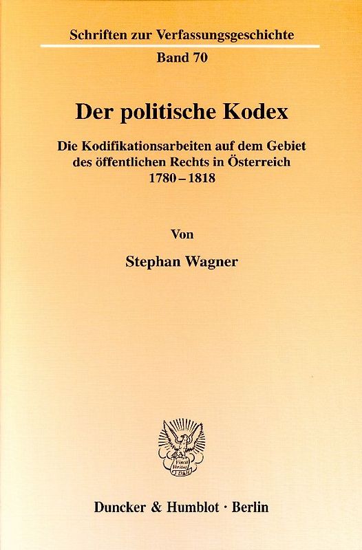 Der politische Kodex.