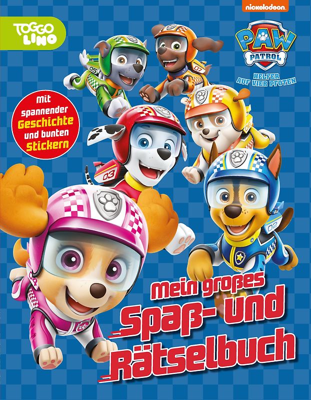PAW Patrol • Mein großes Spaß- und Rätselbuch