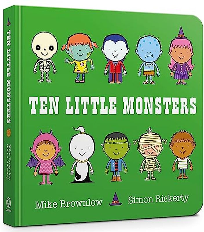 Ten Little Monsters Board Book