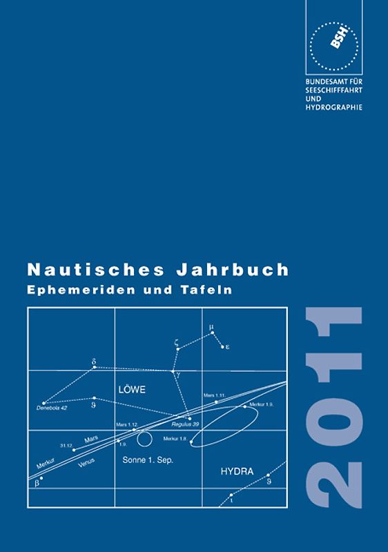 Nautisches Jahrbuch. Ephemeriden und Tafeln zur Bestimmung der Zeit,... / Nautisches Jahrbuch
