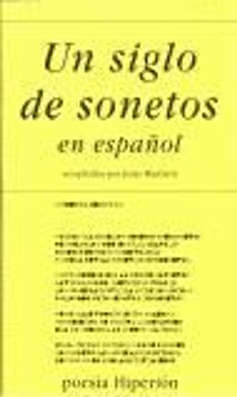Un siglo de sonetos
