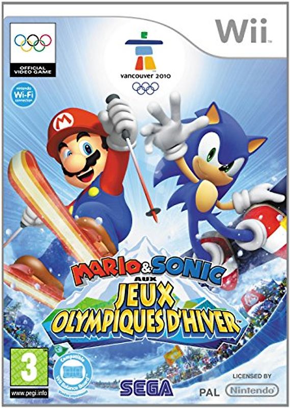 Third Party - Mario & Sonic aux Jeux Olympiques d'hiver Occasion [ WII ] - 5055277000852 Nintendo Wii