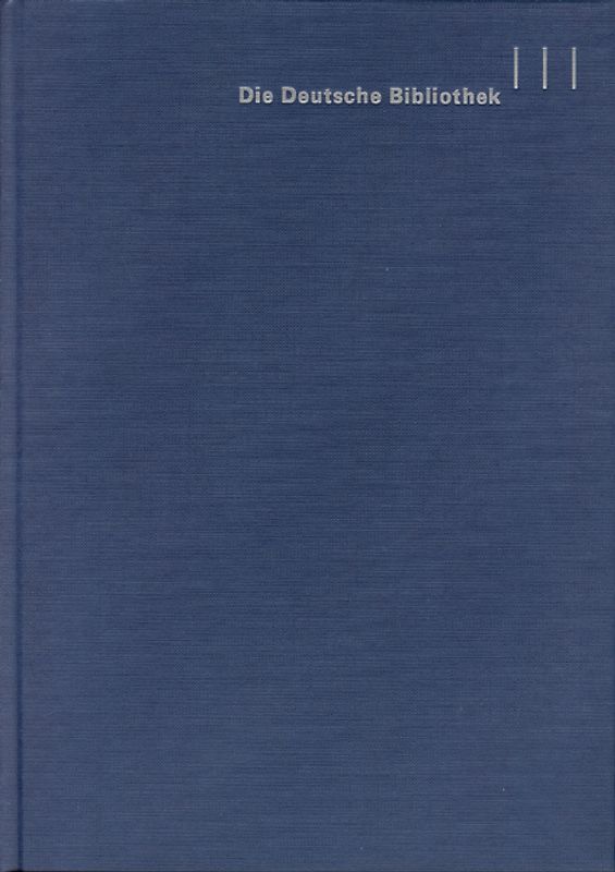 Deutsche Nationalbibliografie - Reihe E, Dreijahresverzeichnis 2004-2006