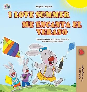 I Love Summer (English Spanish Bilingual Children's Book)