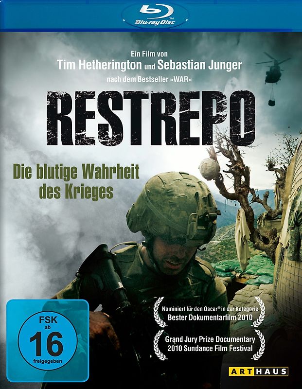 Restrepo Blu-ray Disc