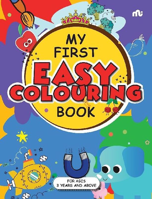 My First Easy Colouring Book