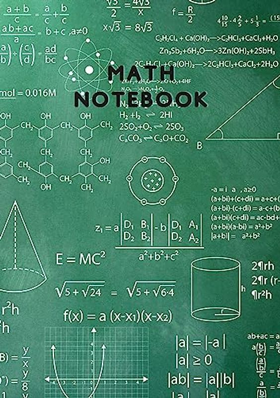 Math Notebook: Notebook for Math and Science