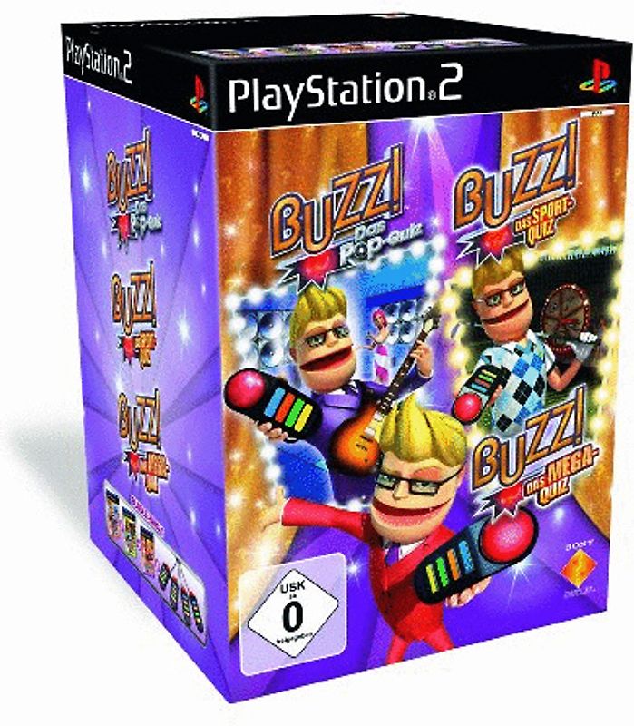 Buzz! Triple Pack inkl. 4 Buzzer Bundleversion