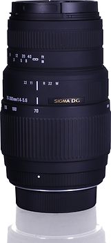 Sigma 70-300 mm F4.0-5.6 DG Macro 58 mm Objectif (adapté à Nikon F) noir