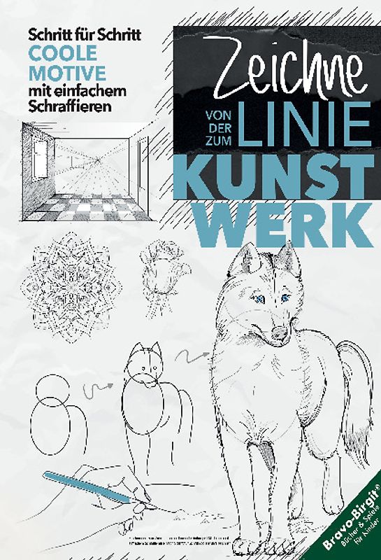 Zeichenbuch zum Zeichnen lernen, auch für Anfänger