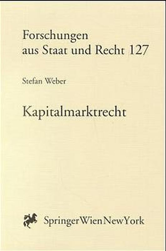 Kapitalmarktrecht