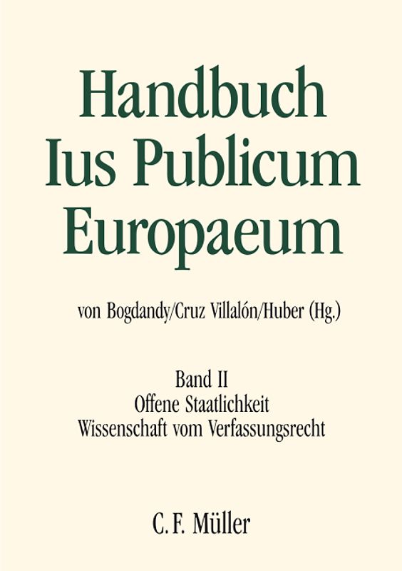 Handbuch Ius Publicum Europaeum