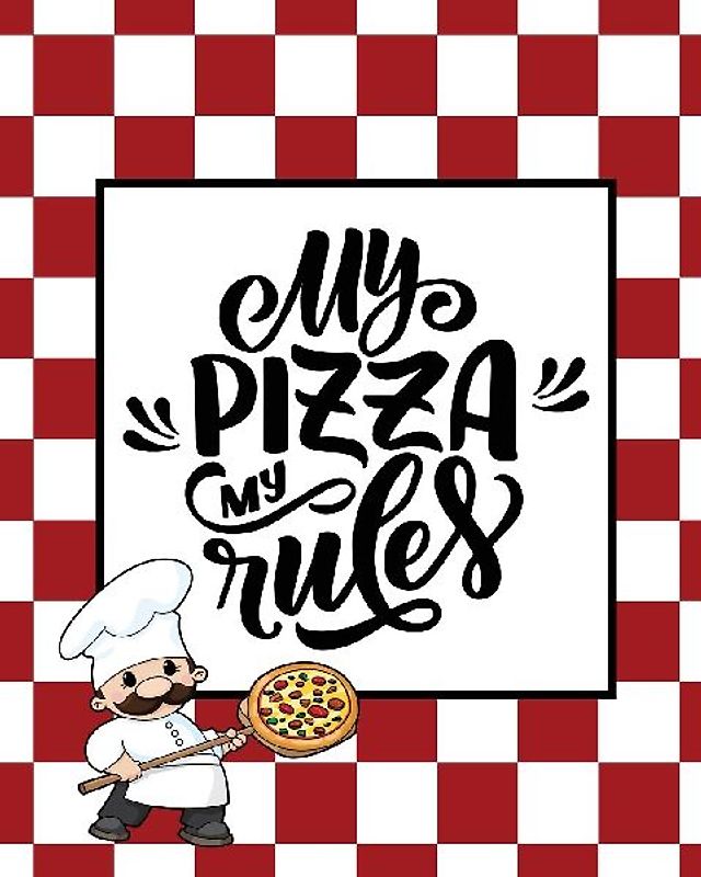 Record & Rank Restaurant Reviews, Expert Pizza Foodie, Prompted Pages, Remembering Your Favorite Slice, Gift, Log Book