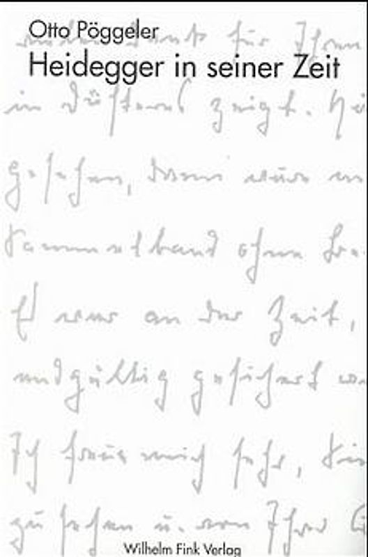 Heidegger in seiner Zeit