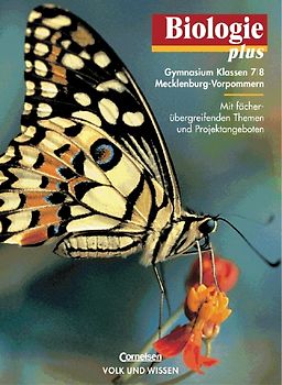 Biologie plus. Gymnasium Mecklenburg-Vorpommern / 7./8. Schuljahr - Schülerbuch