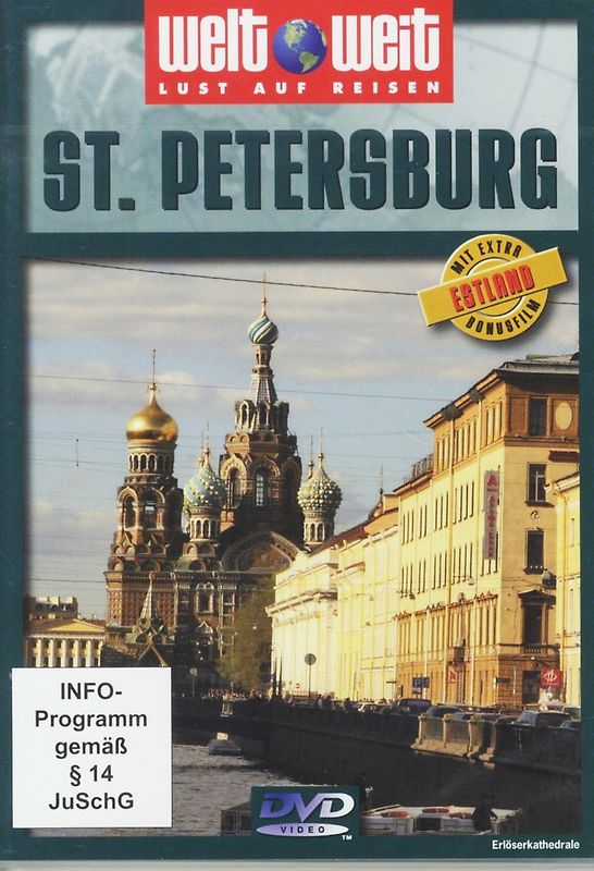 St. Petersburg - mit Bonusfilm "Estland" (Reihe: welt weit) Gesamtlänge: ca. 85 Min. DVD