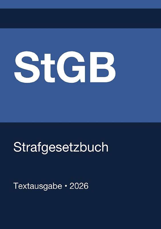 StGB - Strafgesetzbuch (Deutschland) 2026