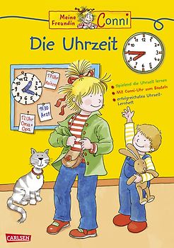 Conni Gelbe Reihe (Beschäftigungsbuch): Die Uhrzeit