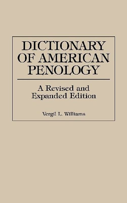 Dictionary of American Penology
