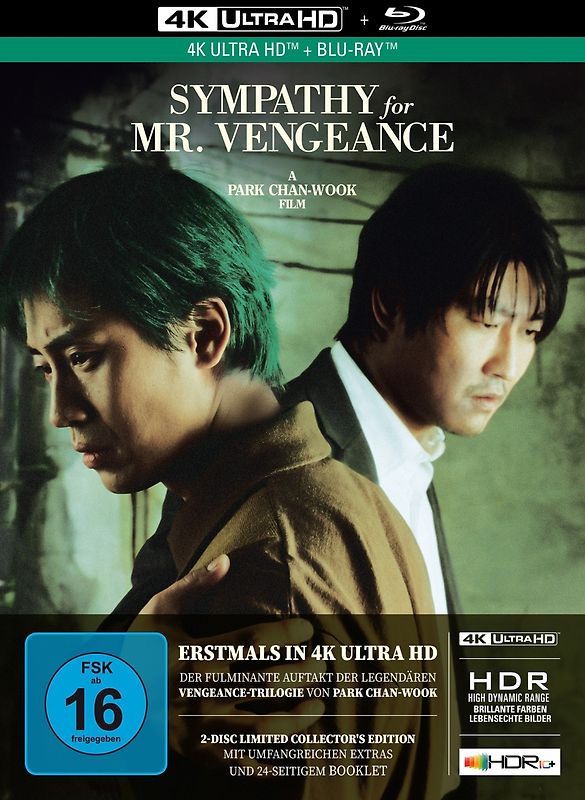 Sympathy for Mr.Vengeance-Limited Mediabook (4K 4K Ultra HD Blu-ray