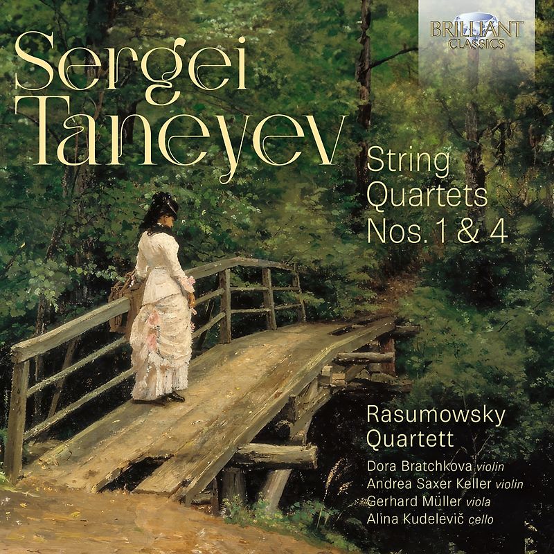 Taneyev:String Quartets Nos.1&4