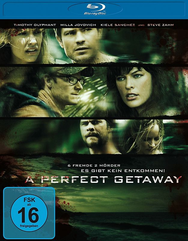 A Perfect Getaway Blu-ray Disc