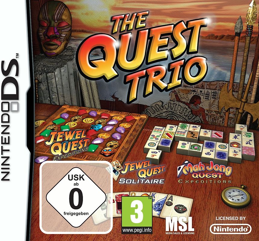 The Quest Trio Nintendo DS