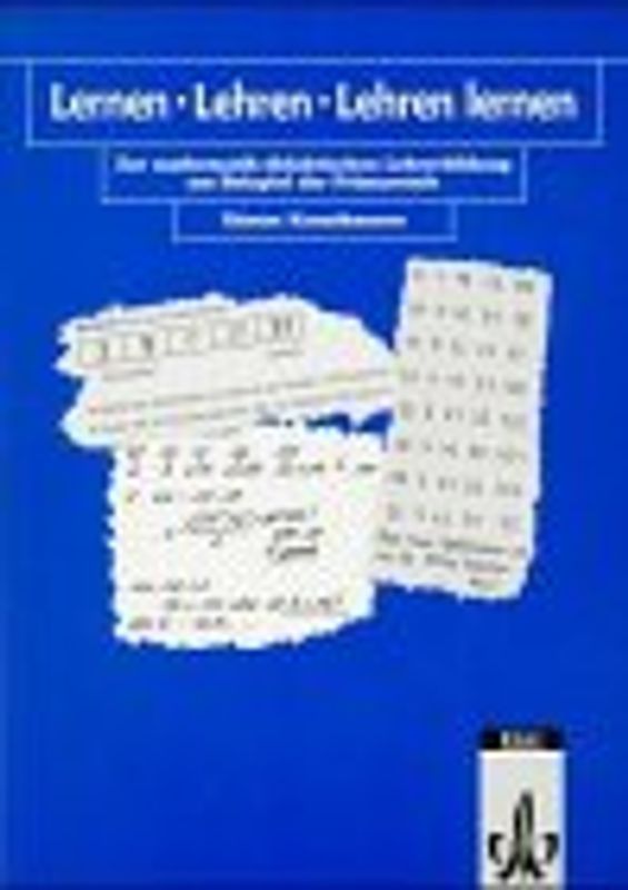 Lernen - Lehren - Lehren lernen