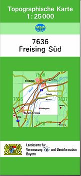 TK25 7636 Freising Süd