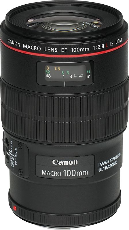 Canon EF 100 mm F2.8 IS L USM 67 mm Filtergewinde (Canon EF Anschluss) schwarz
