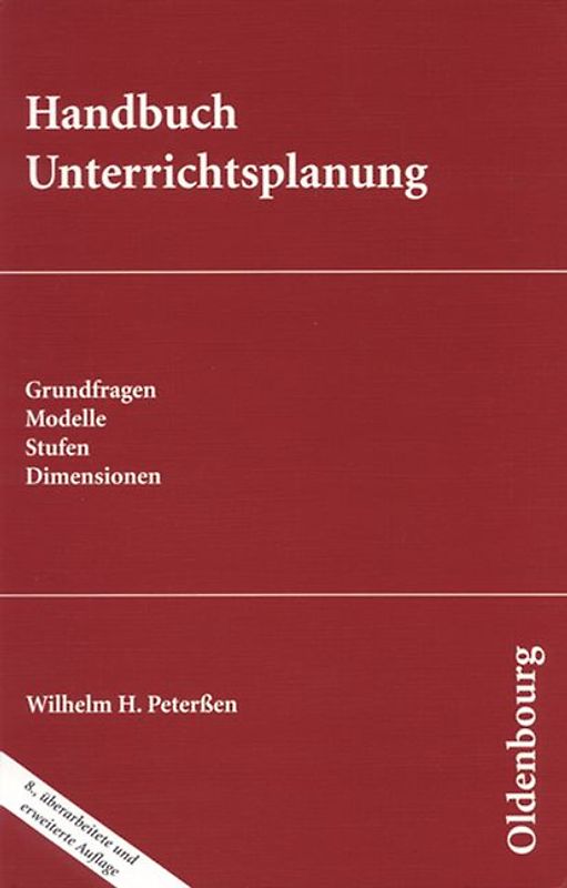 Handbuch Unterrichtsplanung