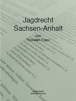 Jagdrecht Sachsen-Anhalt