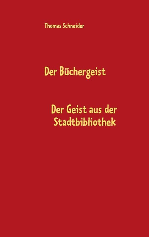 Der Büchergeist
