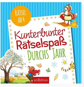 Kunterbunter Rätselspaß durchs Jahr