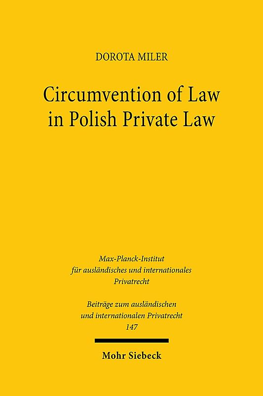 Circumvention of Law in Polish Private Law