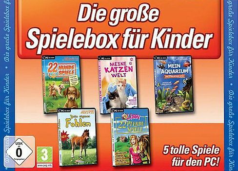 Die große Spielebox für Kinder PC Spiele