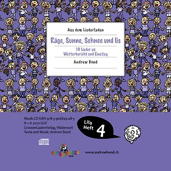 LILA04 Räge, Sunne, Schnee und iis, CD
