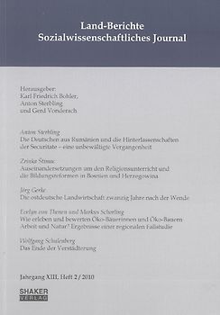 Land-Berichte. Sozialwissenschaftliches Journal