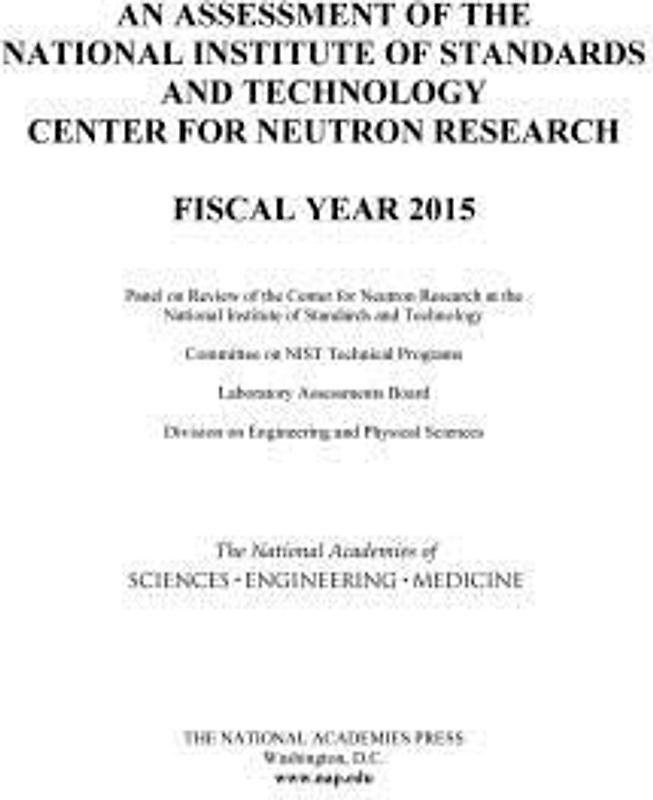 An Assessment of the National Institute of Standards and Technology Center for Neutron Research