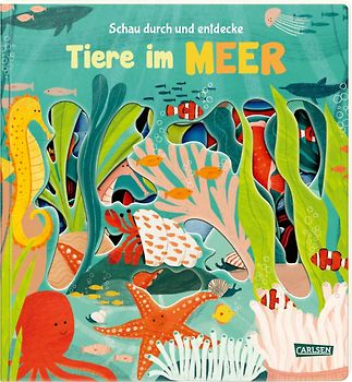 Schau durch und entdecke: Tiere im Meer