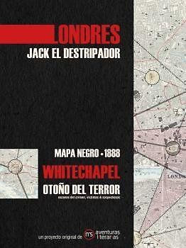 Londres : Jack el Destripador : mapa negro 1888