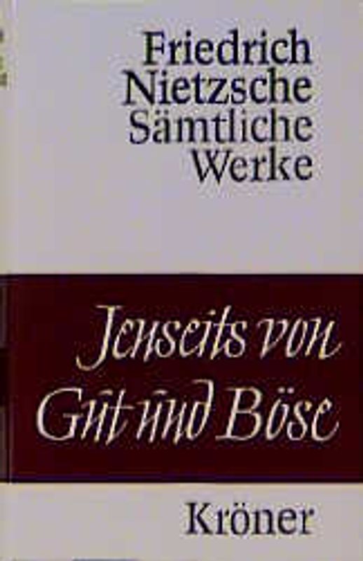 Jenseits von Gut und Böse