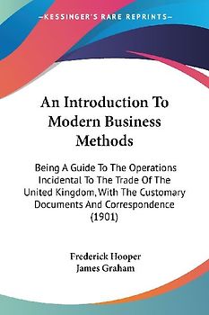 An Introduction To Modern Business Methods
